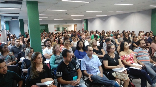 Capacitação reforçou a importância do SIMADE e sua interlocução com o Diário Escolar Digital. Foto: Divulgação